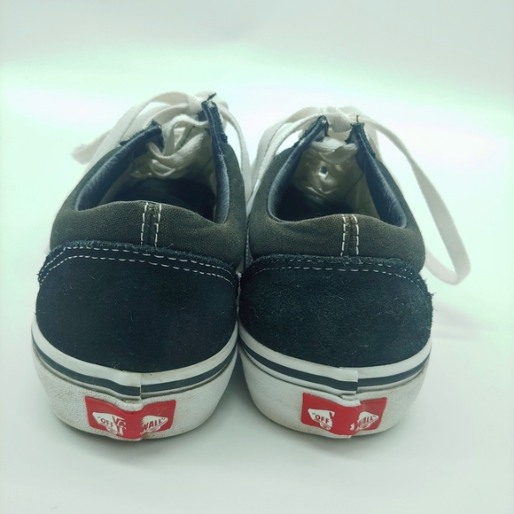 VANS Old Skool Black White LaceUp Sneaker Shoes T735 Unisex  Vans | lace up black white sneaker shoes [7]